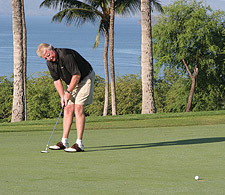 Greg Golfing